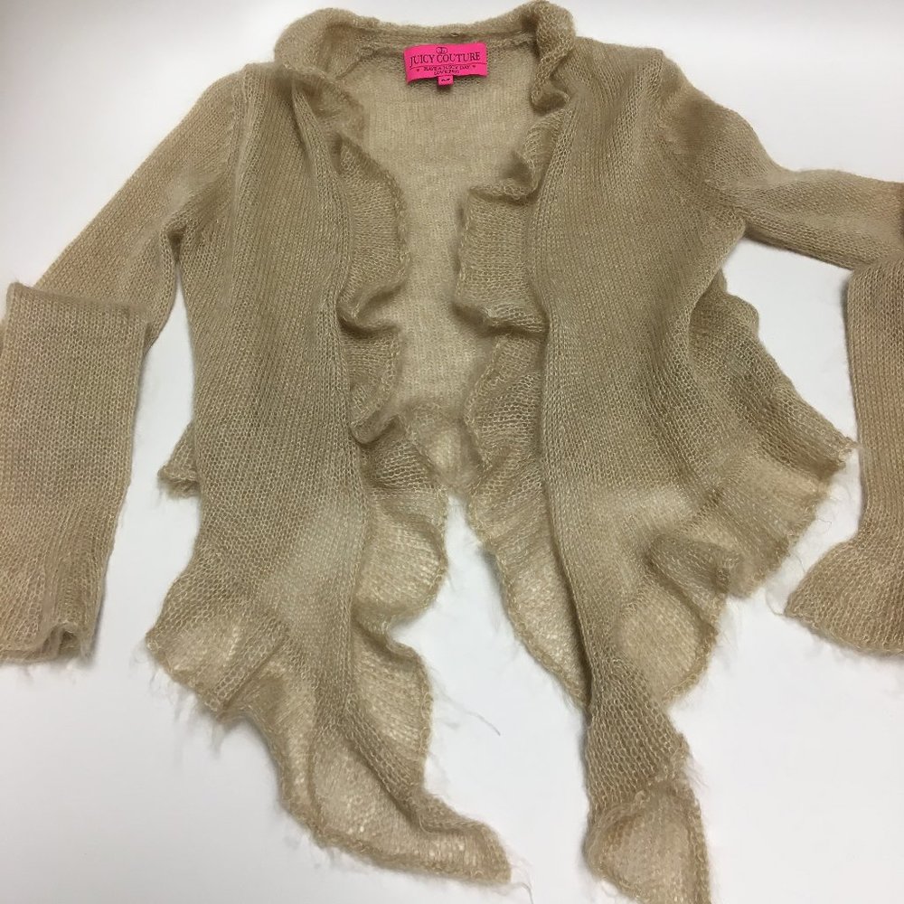 Juicy Couture mohair blend cropped sweater M